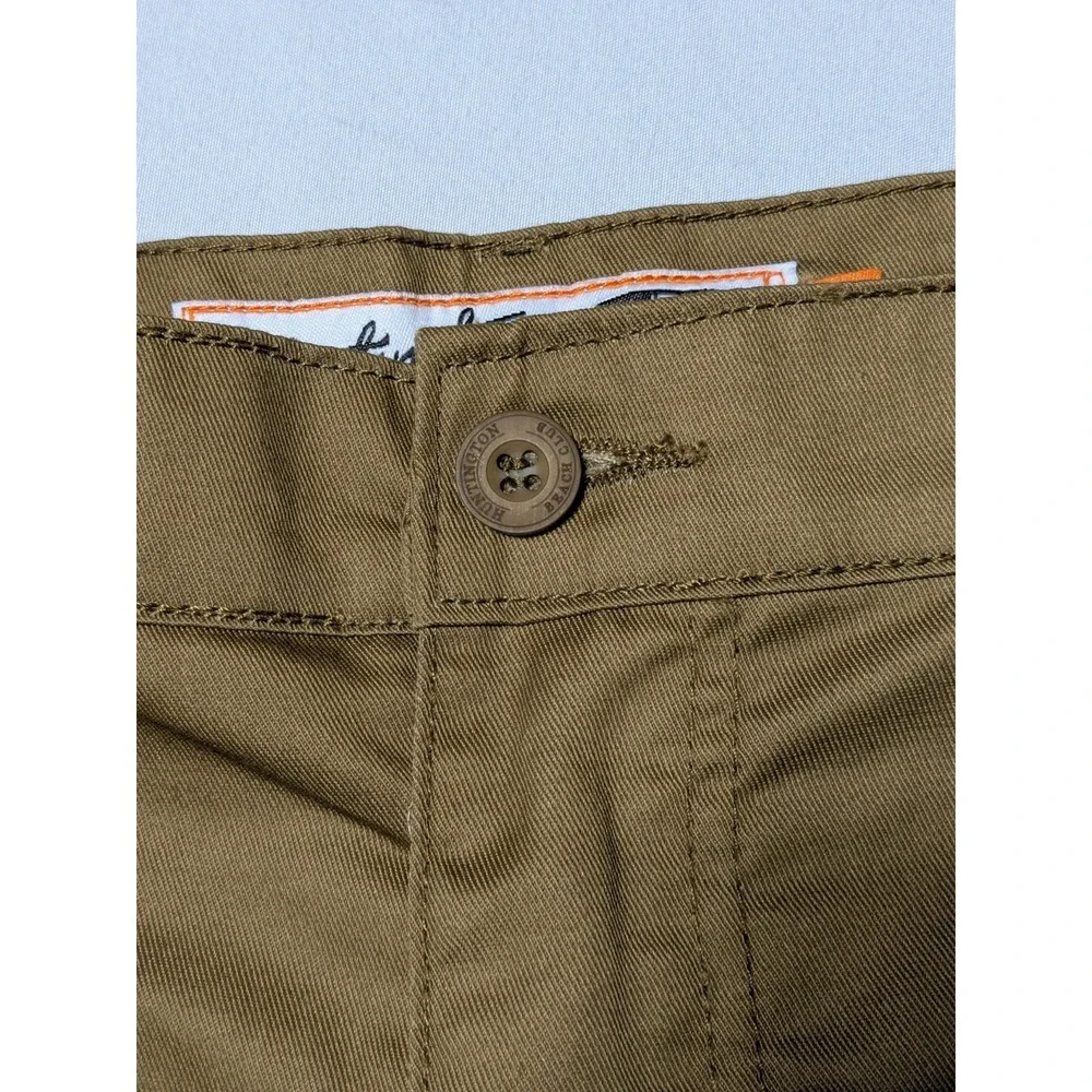 HUNTINGTON BC Men‎ Big & Tall 48 (Actual 50x12) British Khaki Cargo Shorts NEW